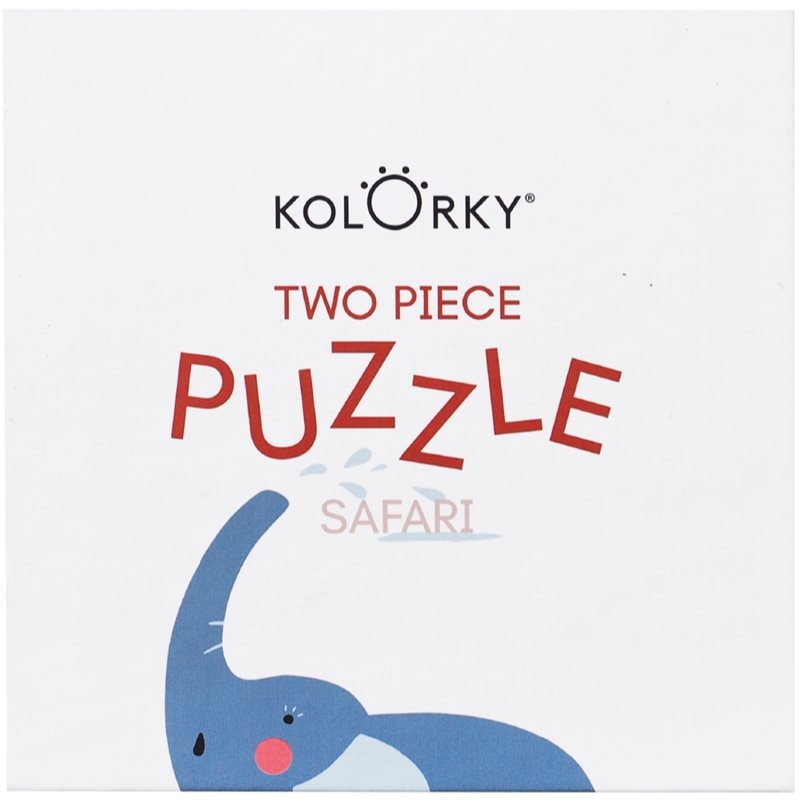 Kolorky Puzzle Two Piece Safari пъзел - За деца - Сравни цени от 1 магазин с безплатна доставка