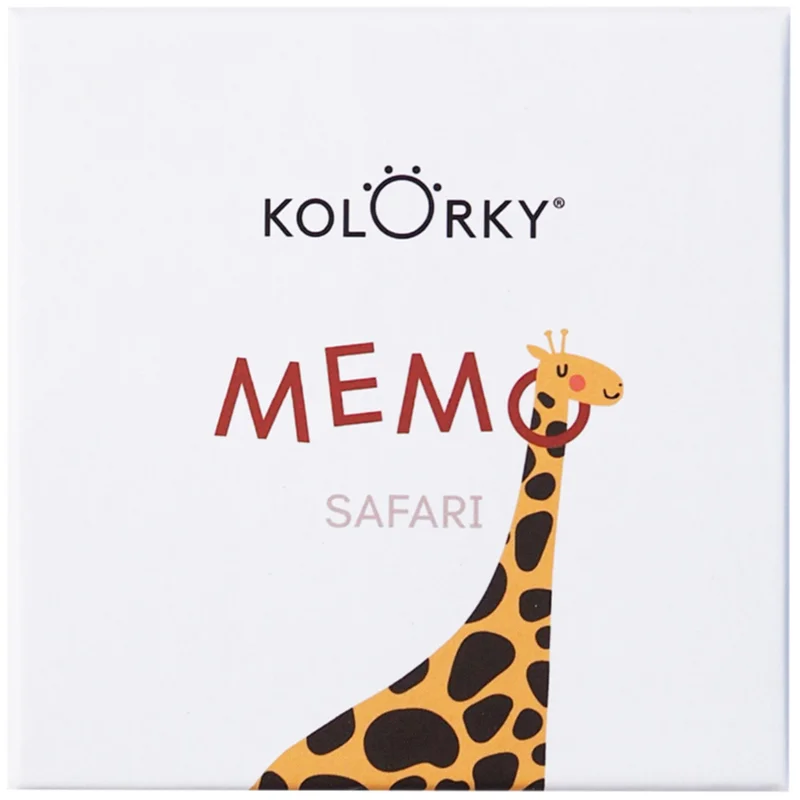 Kolorky Memo Game Safari Съвпадение на картината - За деца - Сравни цени от 1 магазин с безплатна доставка
