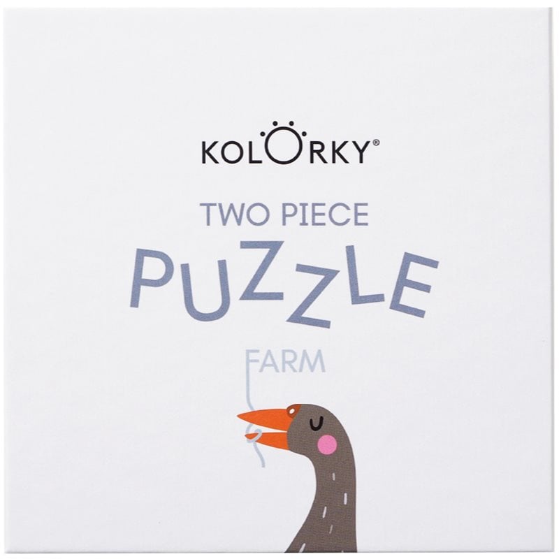 Kolorky Puzzle Two Piece Farm пъзел