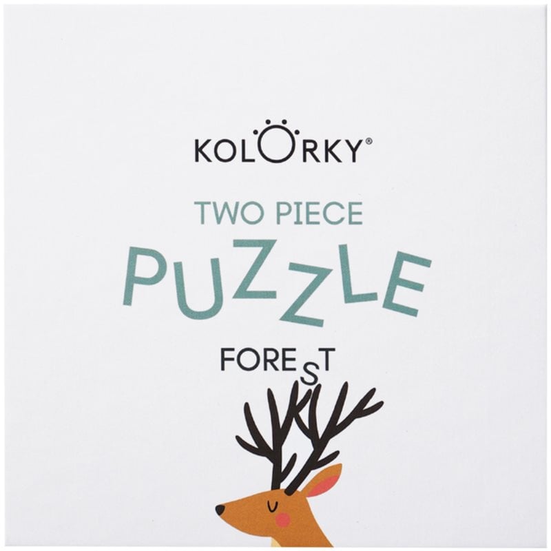 Kolorky Puzzle Two Piece Forest пъзел