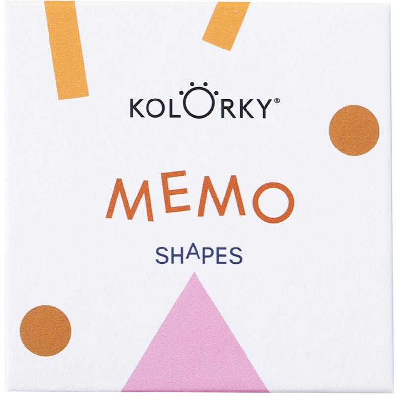 Kolorky Memo Game Shapes Съвпадение на картината - За деца - Сравни цени от 1 магазин с безплатна доставка