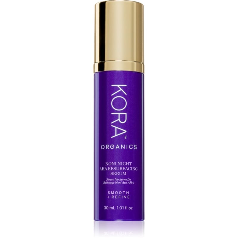 KORA Organics Noni Night AHA Resurfacing Serum регенериращ серум