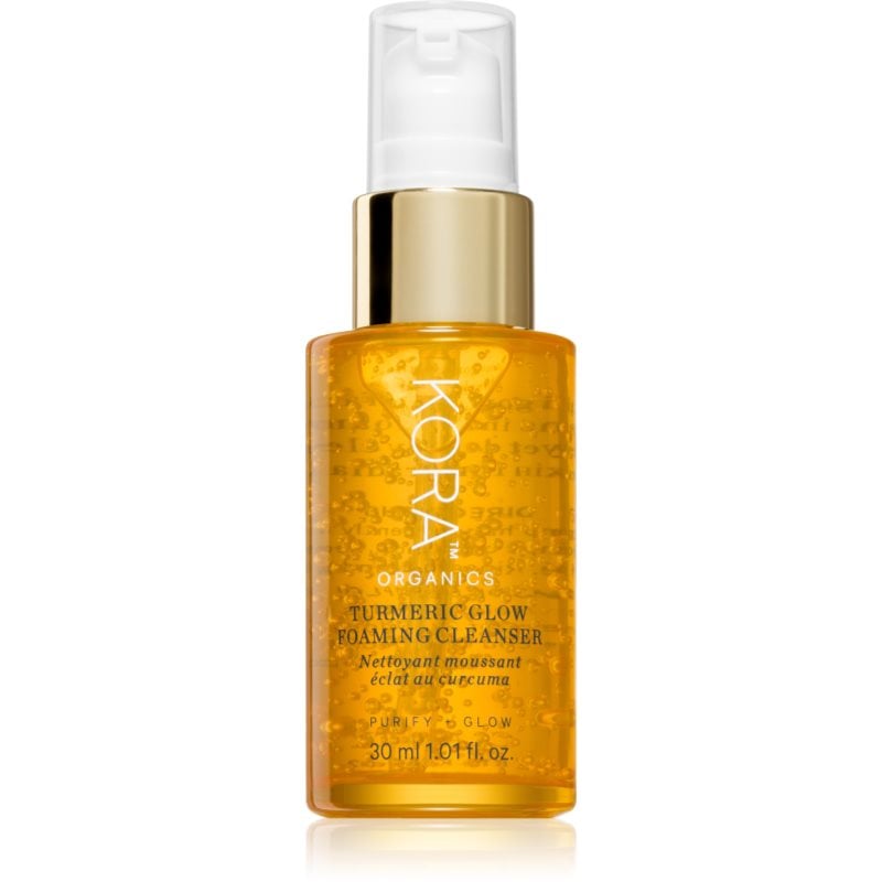 KORA Organics Turmeric Glow Foaming Cleanser почистваща пяна за лице