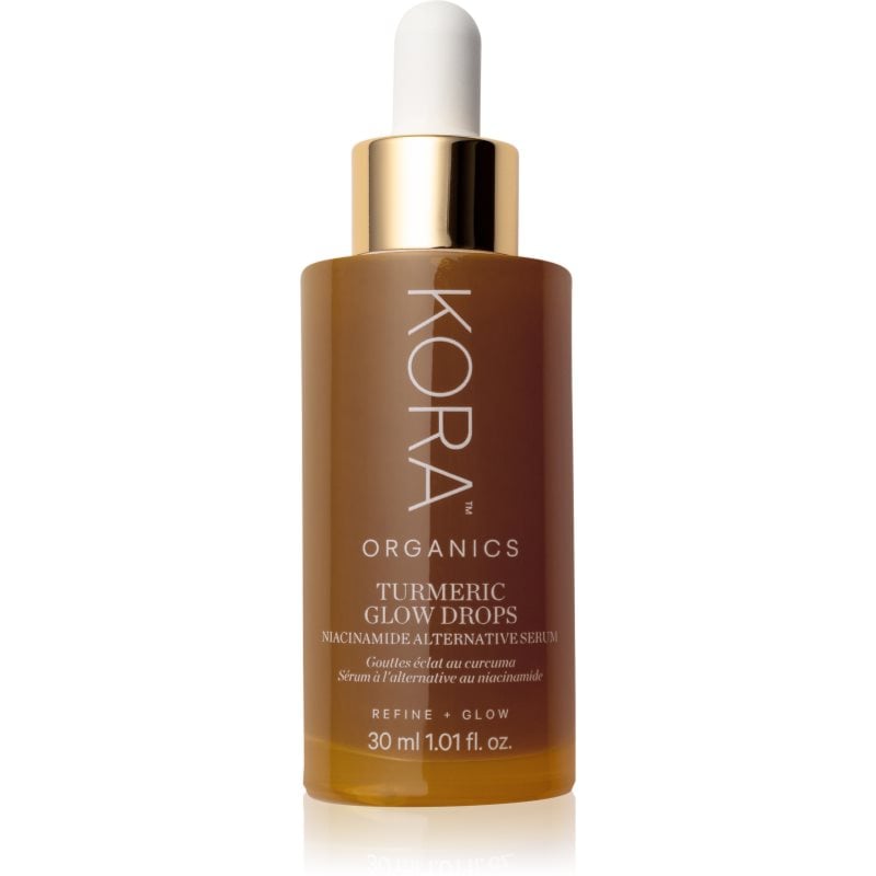 KORA Organics Turmeric Glow Drops озаряващ серум с ниацинамид