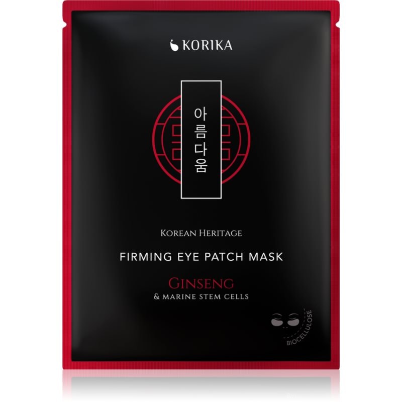 KORIKA KORIKA Korean Heritage Ginseng & Marine Stem Cells Firming Eye Patch Mask стягаща маска за околоочната област - Унисекс парфюм 2мл - Сравни цени от 1 магазин с безплатна доставка