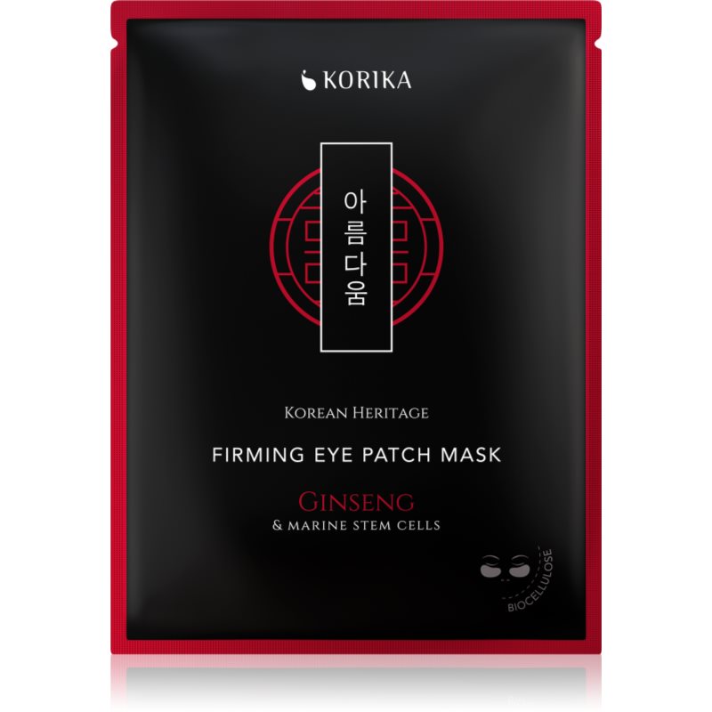 KORIKA Korean Heritage Ginseng & Marine Stem Cells Firming Eye Patch Mask стягаща маска за околоочната област - Грижа за лице - Сравни цени от 1 магазин с безплатна доставка