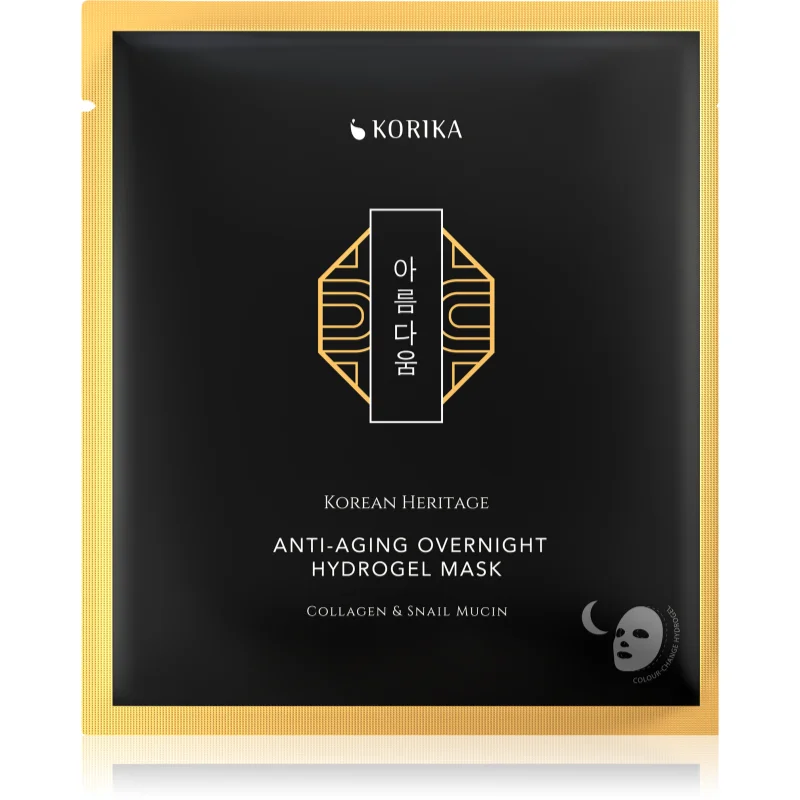 KORIKA Korean Heritage Collagen & Snail Mucin хидрогелна маска анти стареене