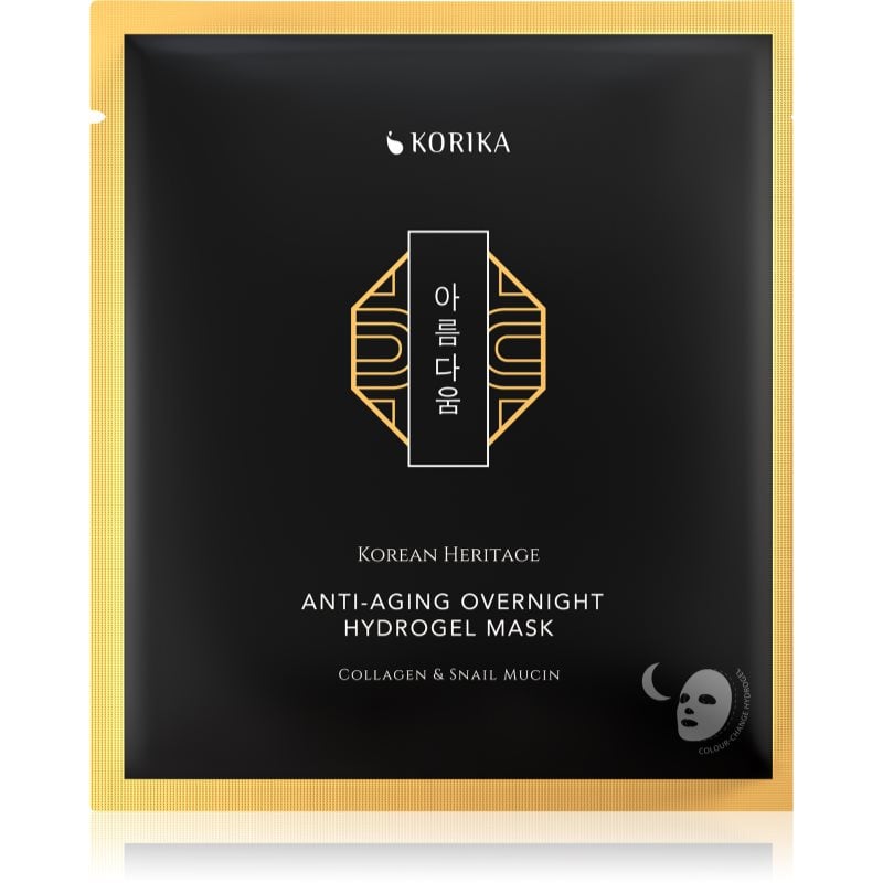 KORIKA Korean Heritage Collagen & Snail Mucin хидрогелна маска анти стареене
