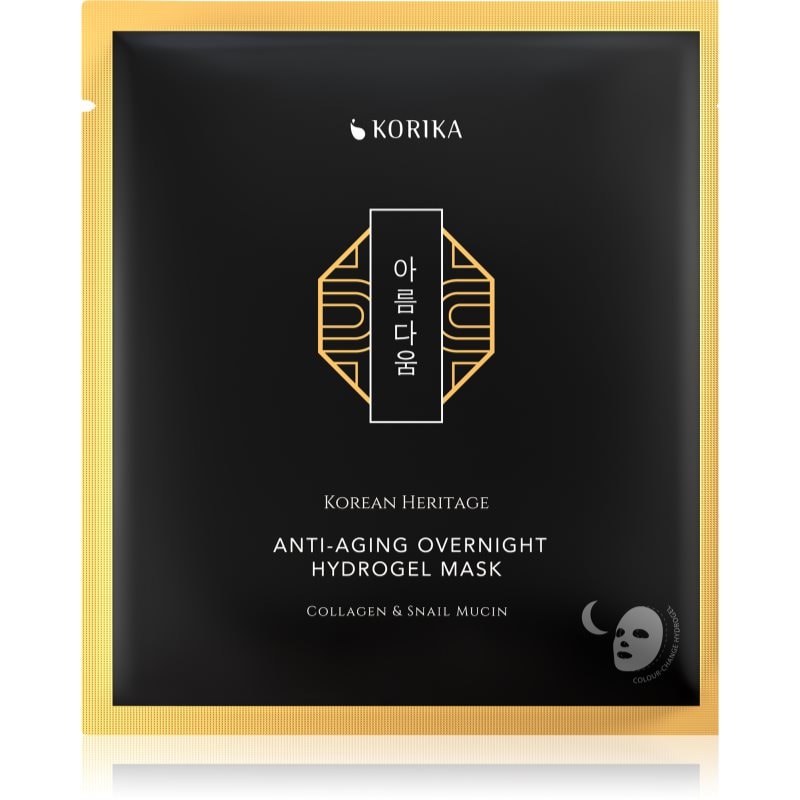 KORIKA Korean Heritage Collagen & Snail Mucin хидрогелна маска анти стареене - Грижа за лице - Сравни цени от 1 магазин с безплатна доставка