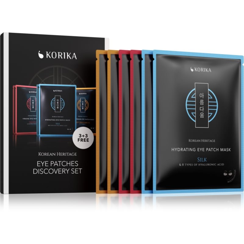 KORIKA Korean Heritage Eye Patches Discovery Set комплект за очи - Комплект - Сравни цени от 1 магазин с безплатна доставка