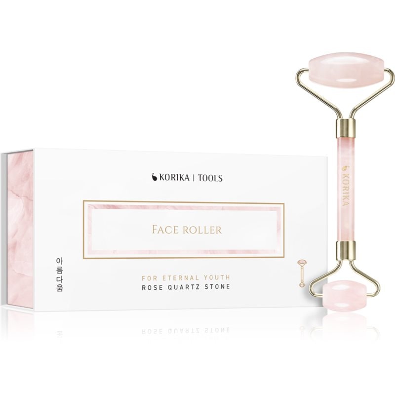 KORIKA Tools Face Roller Green Jade Stone масажно валяче за лице Quartz Roller Pink - Грижа за лице - Сравни цени от 1 магазин с безплатна доставка