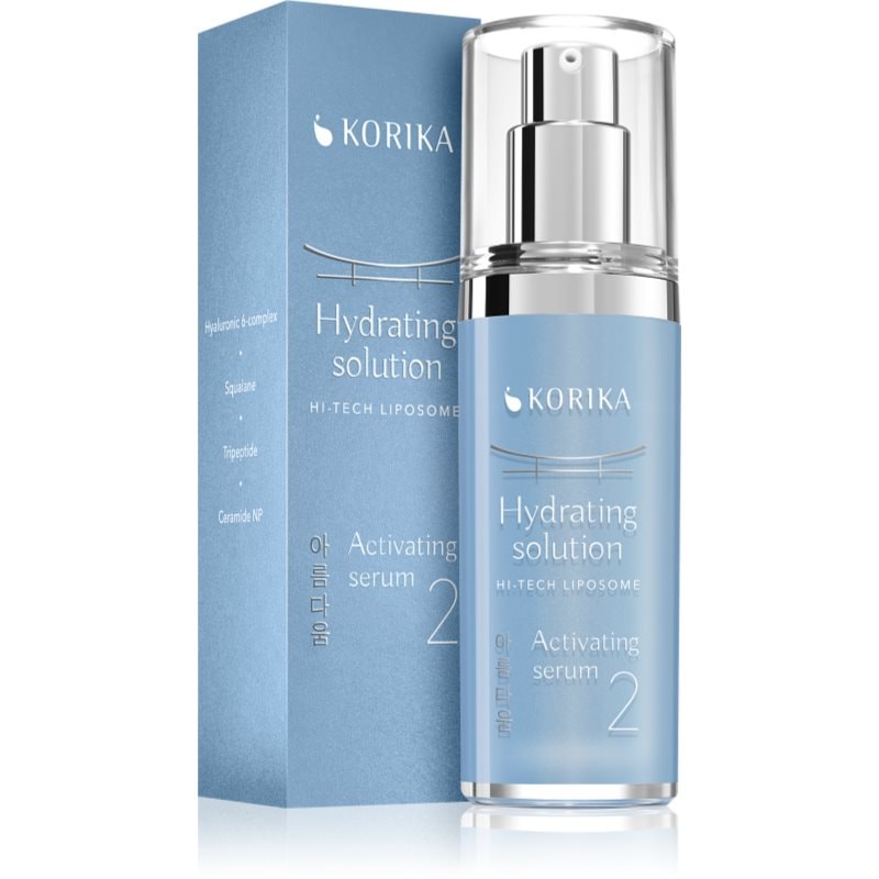 KORIKA HI-TECH LIPOSOME Hydrating solution Activating serum интезивен хидратиращ серум - Грижа за лице - Сравни цени от 1 магазин с безплатна доставка