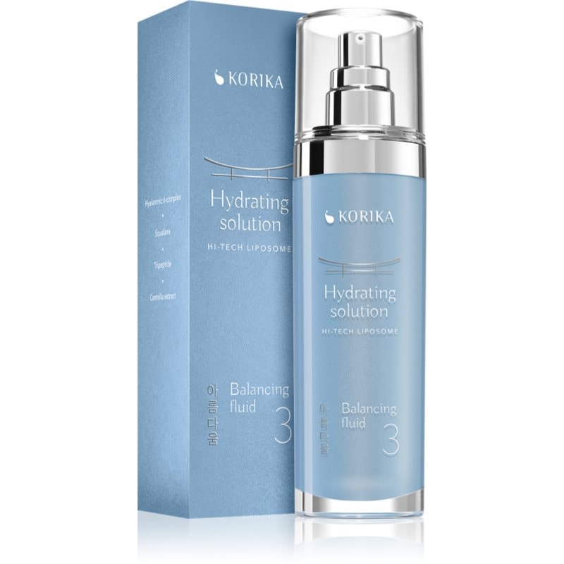 KORIKA HI-TECH LIPOSOME Hydrating solution Balancing fluid лека хидратираща емулсия - Грижа за лице - Сравни цени от 1 магазин с безплатна доставка