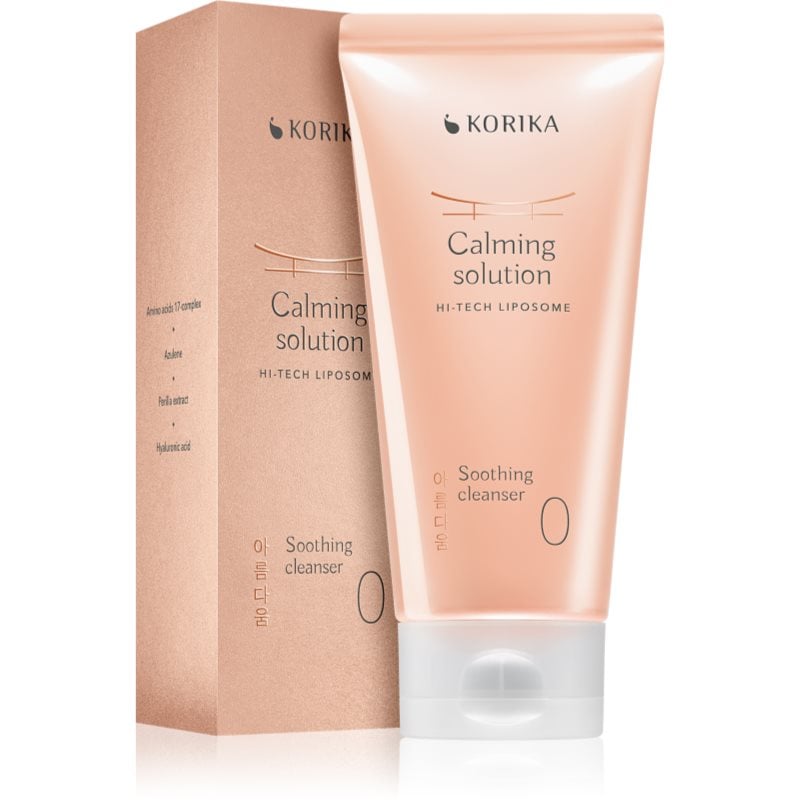 KORIKA HI-TECH LIPOSOME Calming solution Soothing cleanser успокояващ почистващ крем