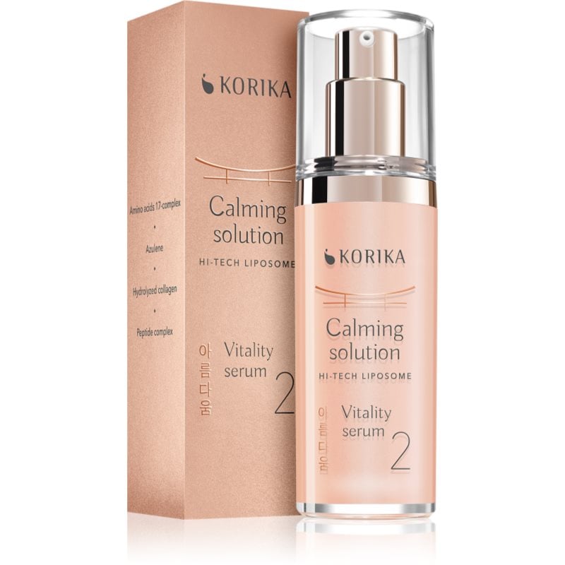 KORIKA HI-TECH LIPOSOME Calming solution Vitality serum успокояващ серум