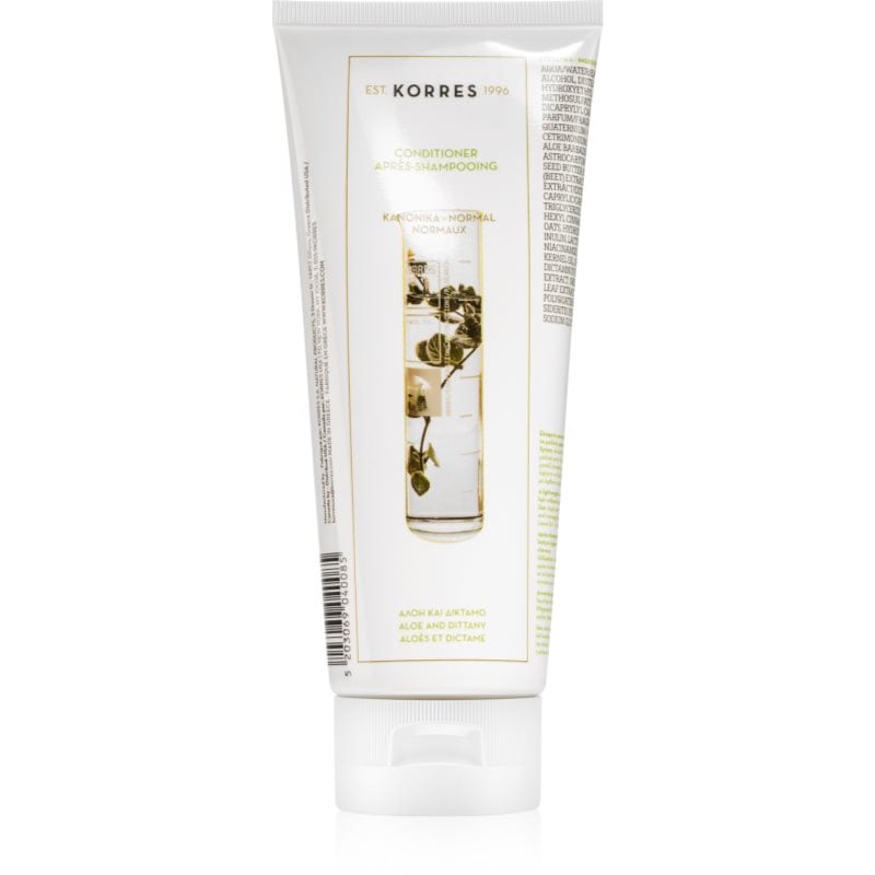 Korres Aloe & Dittany балсам за нормална коса