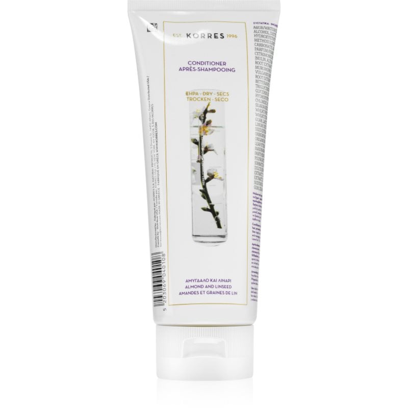 Korres Almond & Linseed балсам за суха и крехка коса