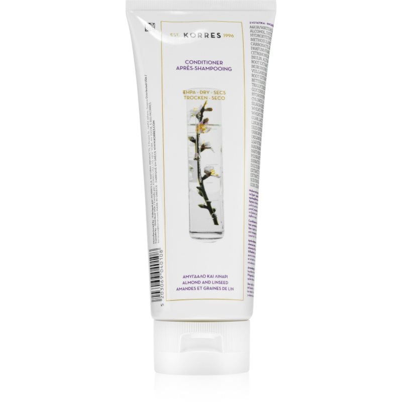 Korres Almond & Linseed балсам за суха и крехка коса - Грижа за коса - Сравни цени от 1 магазин с безплатна доставка
