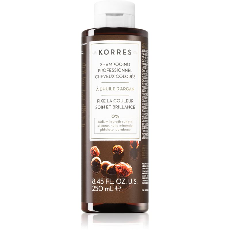 Korres Korres Argan Oil почистващ шампоан за ядисана коса - Унисекс парфюм 3мл - Сравни цени от 1 магазин с безплатна доставка
