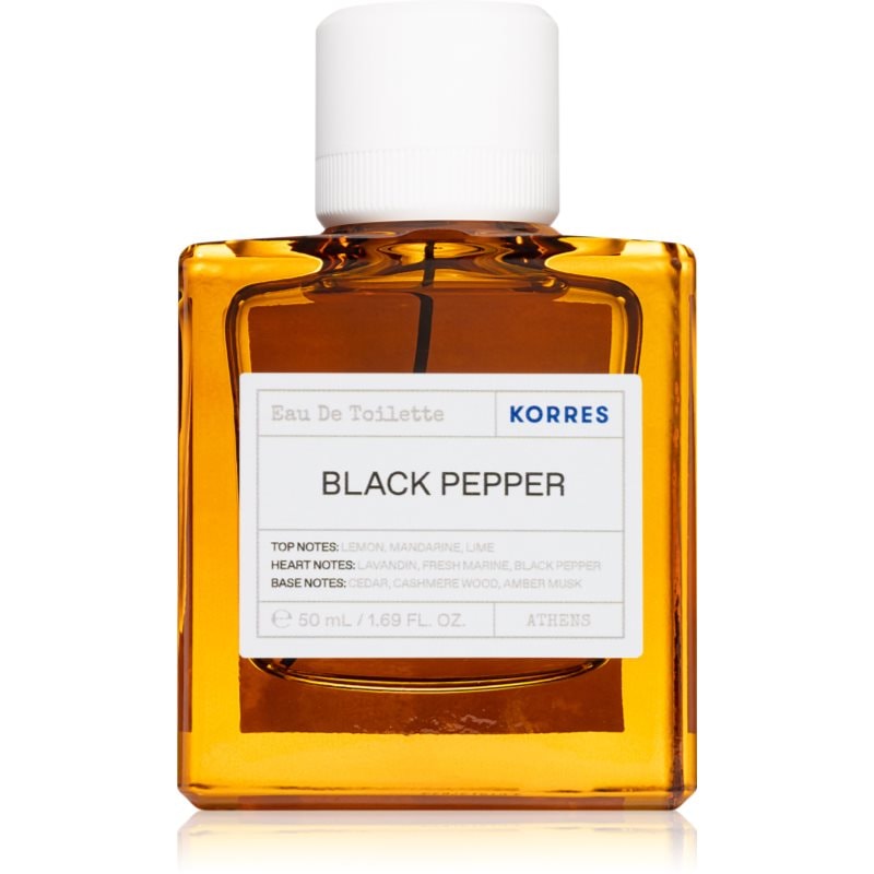 Korres Korres Black Pepper за мъже EDT - Мъжки парфюм 10мл - Сравни цени от 1 магазин с безплатна доставка