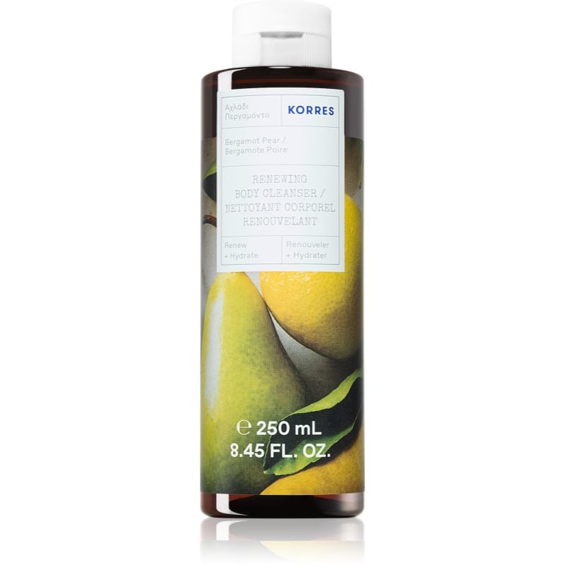 Korres Bergamot Pear нежен душ гел