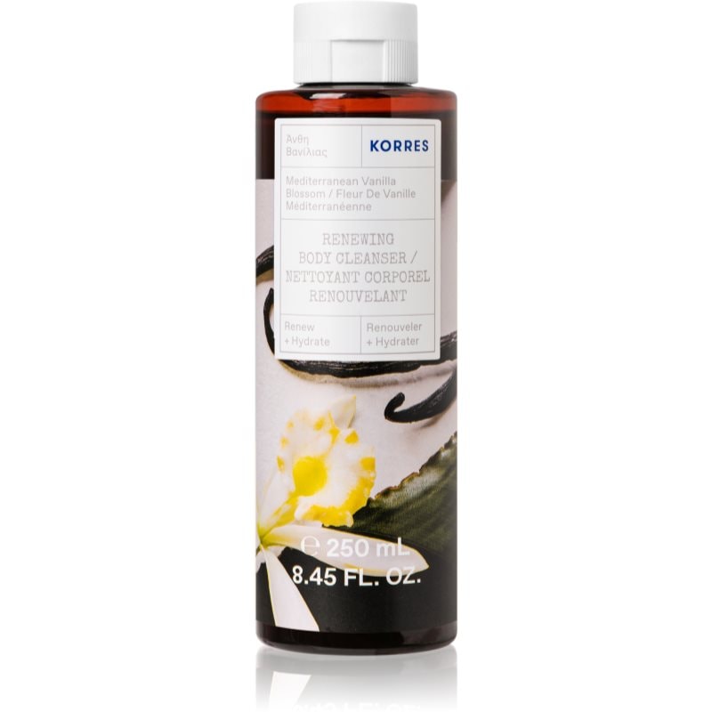 Korres Mediterranean Vanilla Blossom енергизиращ душ-гел - Грижа за тяло - Сравни цени от 1 магазин с безплатна доставка