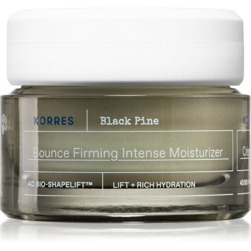 Korres Black Pine BioShapeLift™ дневен стягащ крем против бръчки за суха или много суха кожа