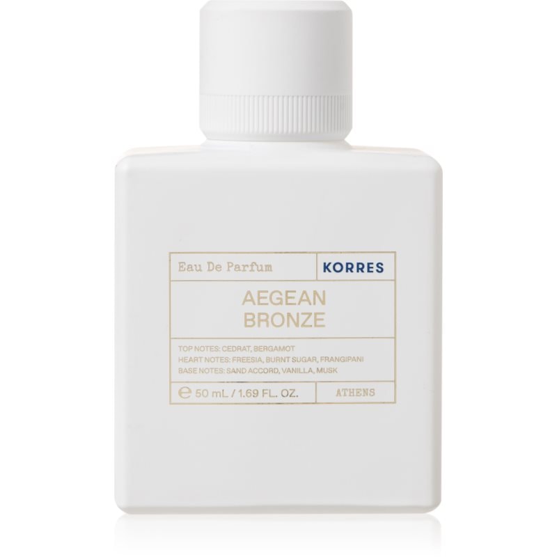 Korres Korres Aegean Bronze унисекс EDP - Унисекс парфюм 50мл - Сравни цени от 1 магазин с безплатна доставка