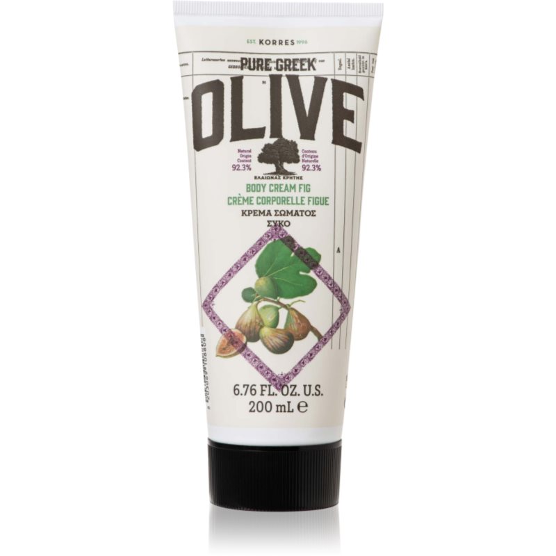 Korres Korres Pure Greek Olive & Fig хидратиращо мляко за тяло - Унисекс парфюм 250мл - Сравни цени от 1 магазин с безплатна доставка
