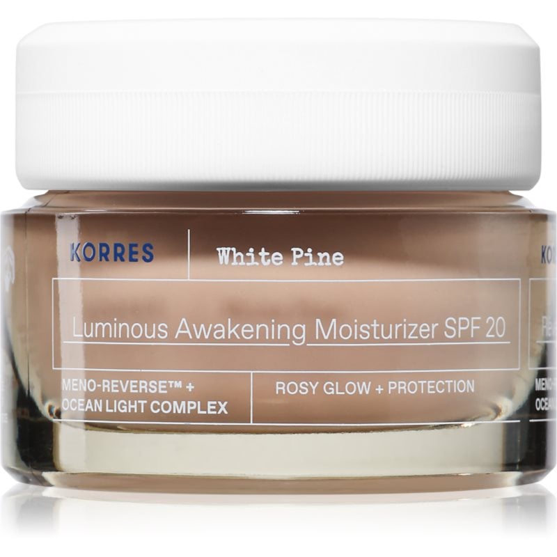 Korres White Pine Meno-Reverse™ регенериращ и стягащ крем SPF 20
