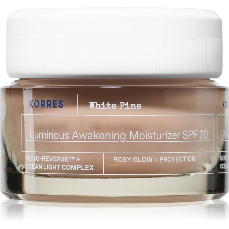 Korres White Pine Meno-Reverse™ регенериращ и стягащ крем SPF 20 - Грижа за лице - Сравни цени от 1 магазин с безплатна доставка