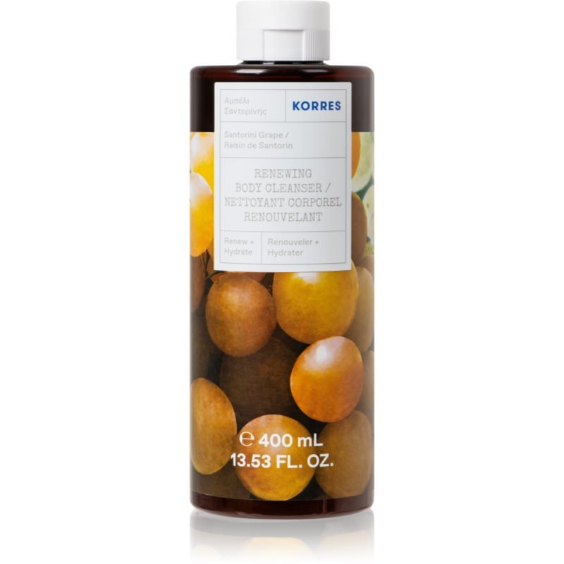 Korres Santorini Grape ревитализиращ душ-гел - Грижа за тяло - Сравни цени от 1 магазин с безплатна доставка