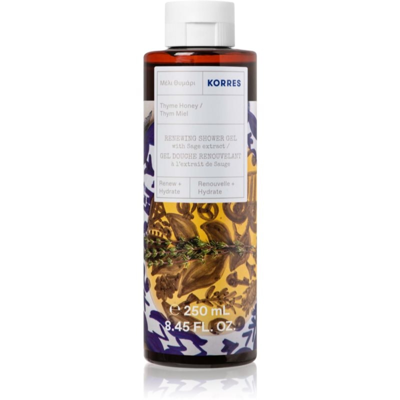 Korres Thyme & Honey нежен душ гел - Грижа за тяло - Сравни цени от 1 магазин с безплатна доставка