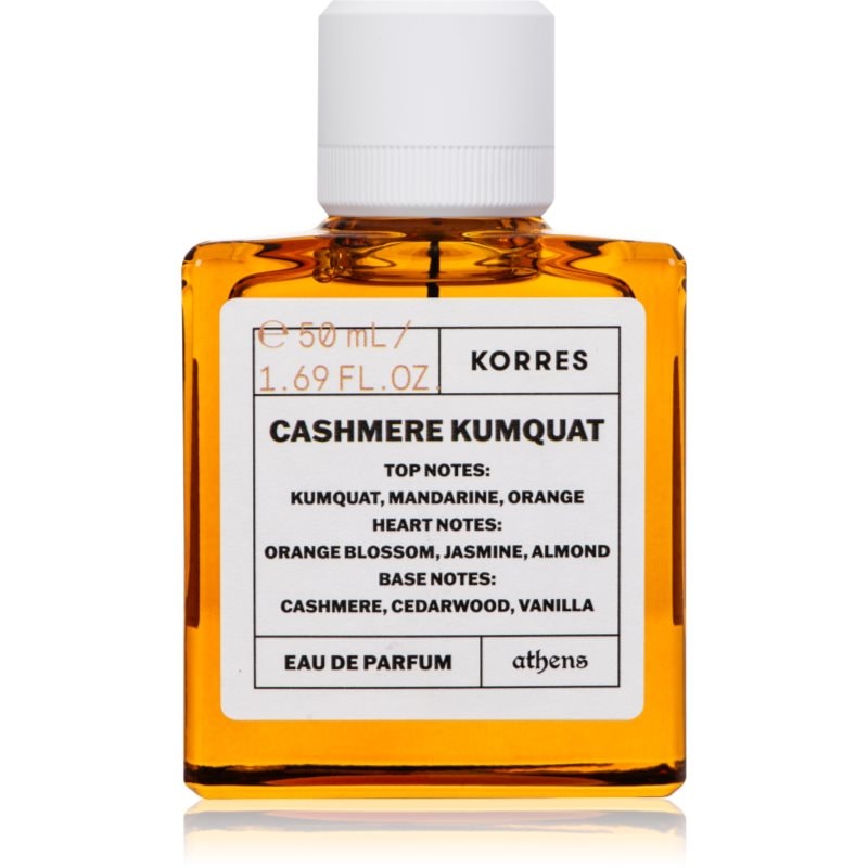 Korres Korres Cashmere Kumquat за жени EDP - Дамски парфюм 50мл - Сравни цени от 1 магазин с безплатна доставка