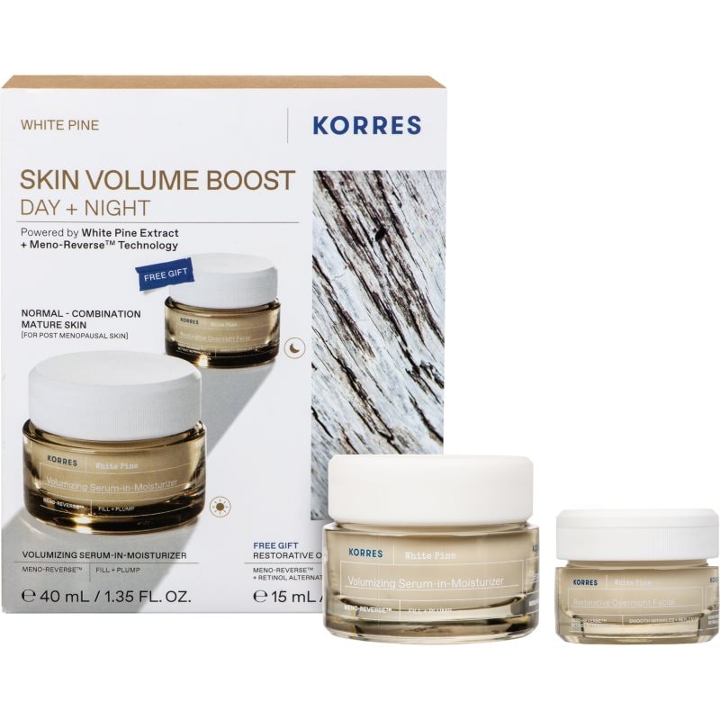 Korres White Pine Meno-Reverse™ подаръчен комплект за жени - Комплект - Сравни цени от 1 магазин с безплатна доставка