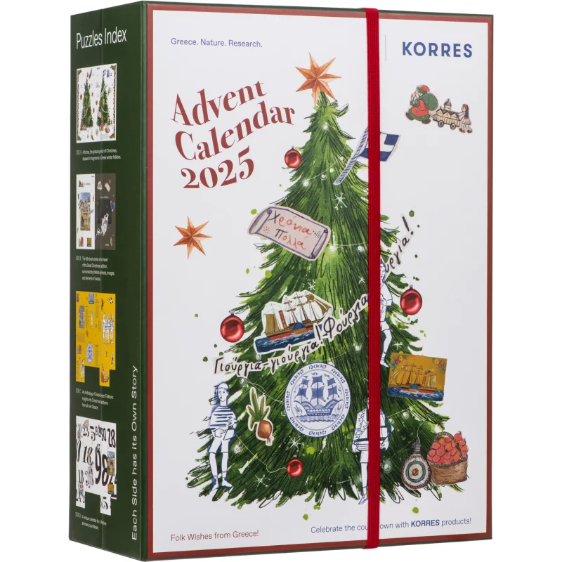 Korres Advent Calendar 2025 коледен календар - Комплект - Сравни цени от 1 магазин с безплатна доставка