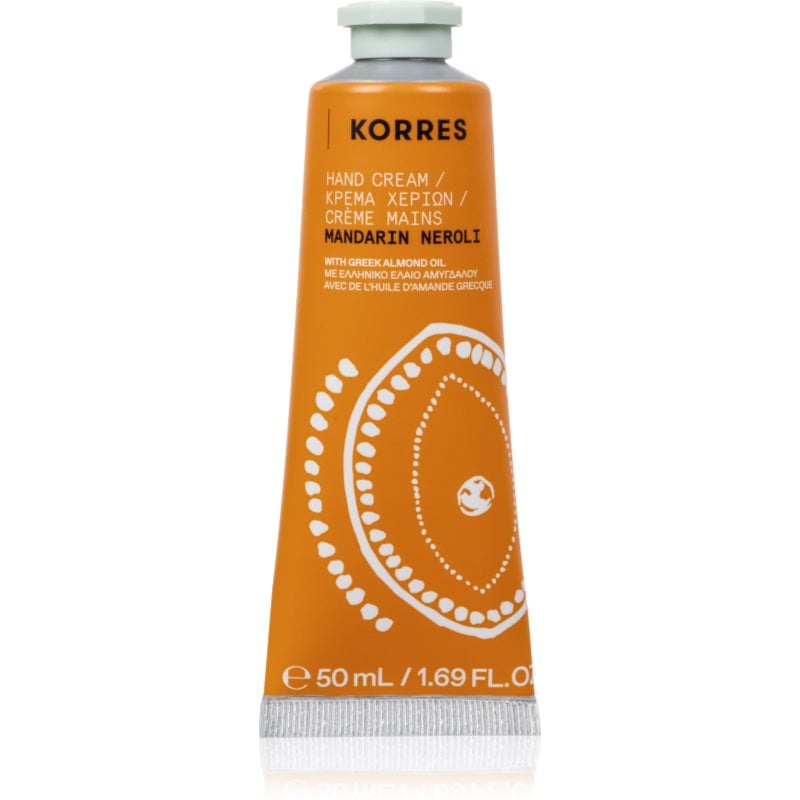 Korres Mandarin Neroli хидратиращ крем за ръце с бадемово масло
