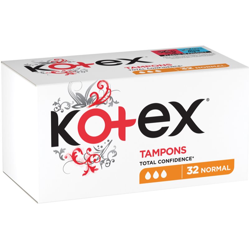 Kotex Tampons Normal тампони 32 бр. - Грижа за тяло - Сравни цени от 1 магазин с безплатна доставка