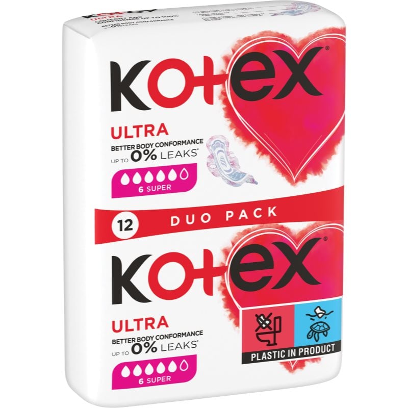 Kotex Ultra Comfort Super санитарни кърпи