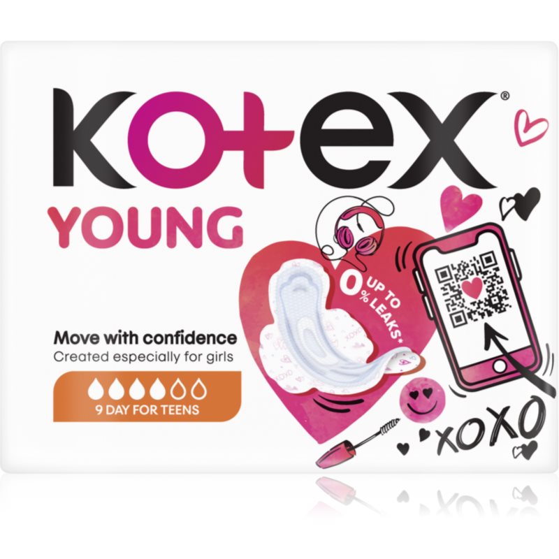 Kotex Kotex Young Day санитарни кърпи - Дамски парфюм - Сравни цени от 1 магазин с безплатна доставка