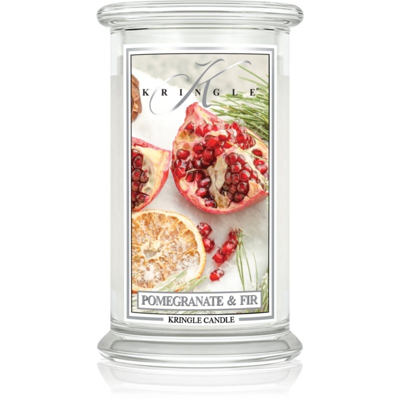 Kringle Candle Kringle Candle Pomegranate & Fir ароматна свещ 624 гр. - Унисекс парфюм 624мл - Сравни цени от 1 магазин с безплатна доставка