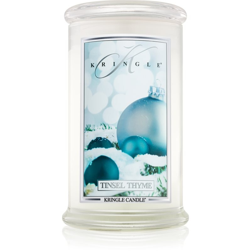 Kringle Candle Tinsel Thyme ароматна свещ 624 гр. - Аромат - Сравни цени от 1 магазин с безплатна доставка