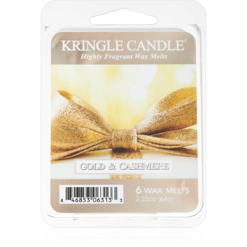 Kringle Candle Kringle Candle Gold & Cashmere восък за арома-лампа 64 гр. - Унисекс парфюм 64мл - Сравни цени от 1 магазин с безплатна доставка