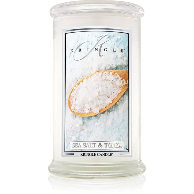 Kringle Candle Kringle Candle Sea Salt & Tonka ароматна свещ 624 гр. - Унисекс парфюм 624мл - Сравни цени от 1 магазин с безплатна доставка