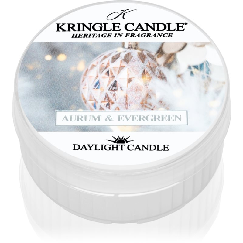 Kringle Candle Aurum & Evergreen чаена свещ 42 гр. - Аромат - Сравни цени от 1 магазин с безплатна доставка
