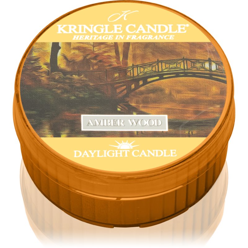 Kringle Candle Amber Wood чаена свещ 42 гр. - Аромат - Сравни цени от 1 магазин с безплатна доставка