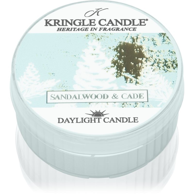 Kringle Candle Kringle Candle Sandalwood & Cade чаена свещ 42 гр. - Унисекс парфюм 42мл - Сравни цени от 1 магазин с безплатна доставка