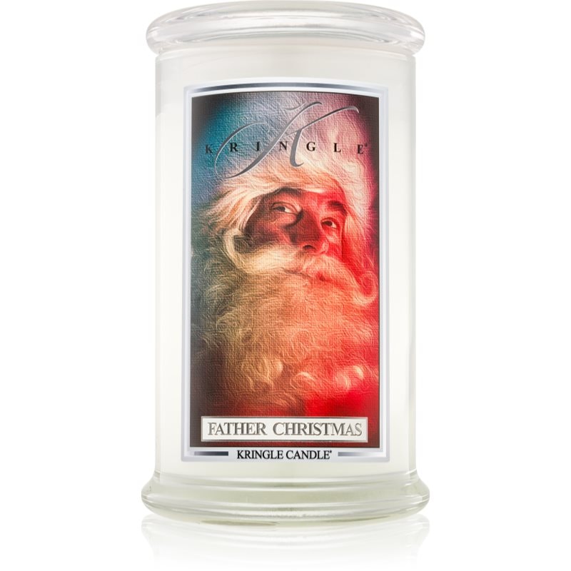 Kringle Candle Kringle Candle Father Christmas ароматна свещ 624 гр. - Унисекс парфюм 624мл - Сравни цени от 1 магазин с безплатна доставка