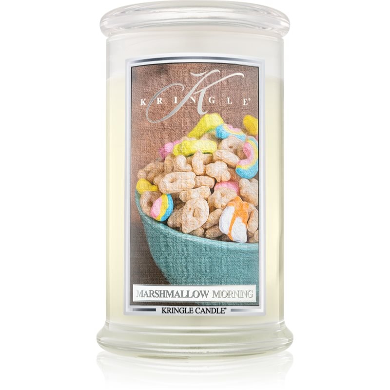 Kringle Candle Kringle Candle Marshmallow Morning ароматна свещ 624 гр. - Унисекс парфюм 624мл - Сравни цени от 1 магазин с безплатна доставка