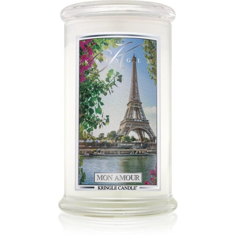 Kringle Candle Kringle Candle Mon Amour ароматна свещ 624 гр. - Унисекс парфюм 624мл - Сравни цени от 1 магазин с безплатна доставка